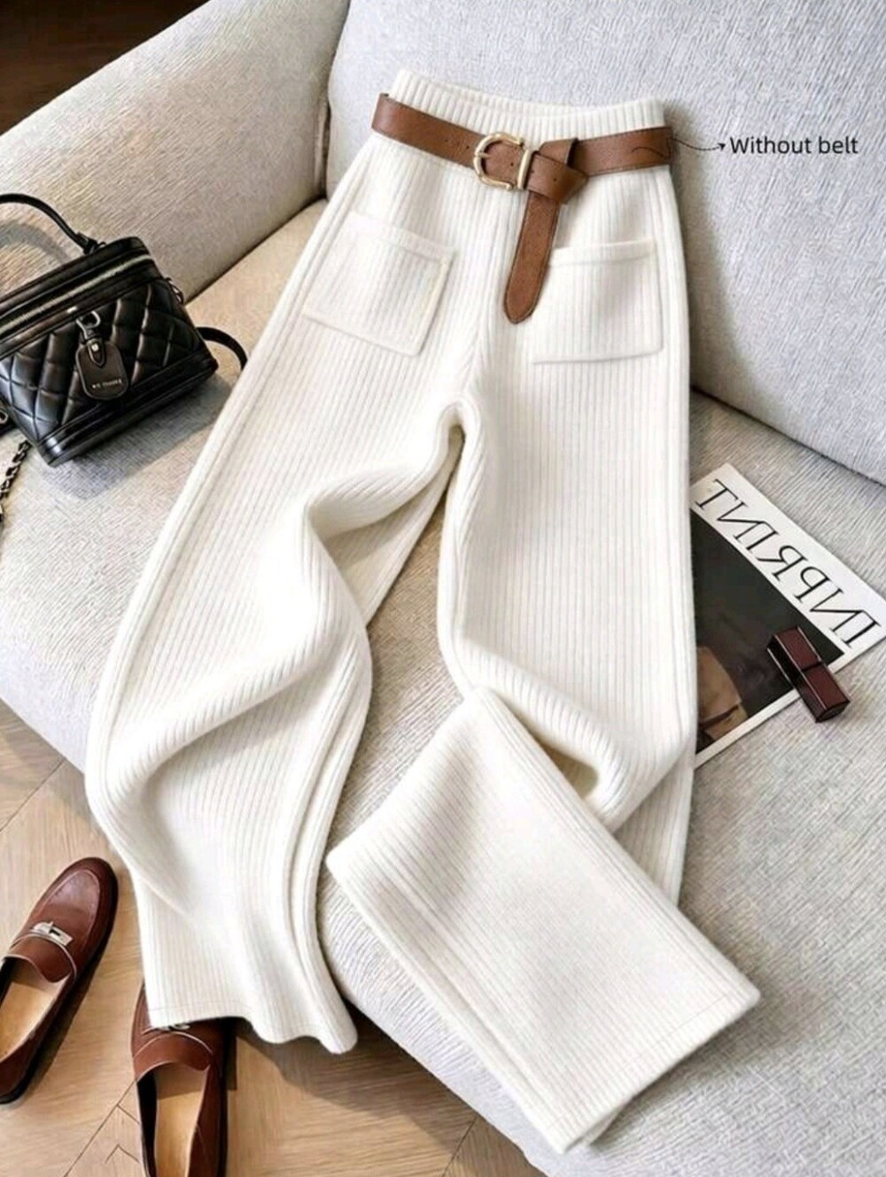 Women's Solid Color Casual Versatile Daily Wear Long Pants
